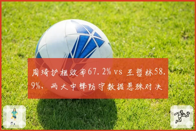 周琦护框效率67.2% vs 王哲林58.9%，两大中锋防守数据悬殊对决